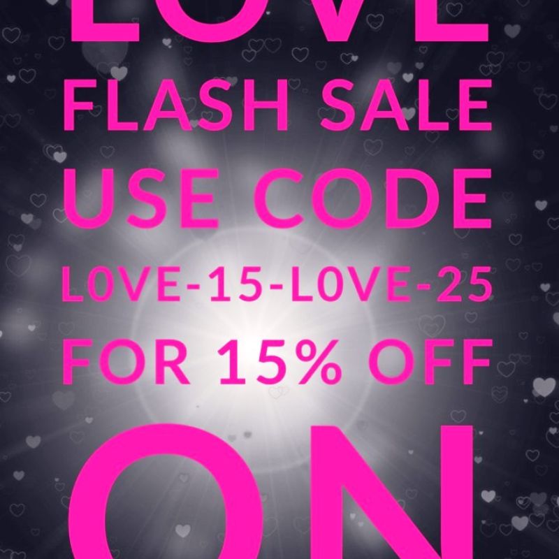 2025 Valentines Day Flash Sale Voucher